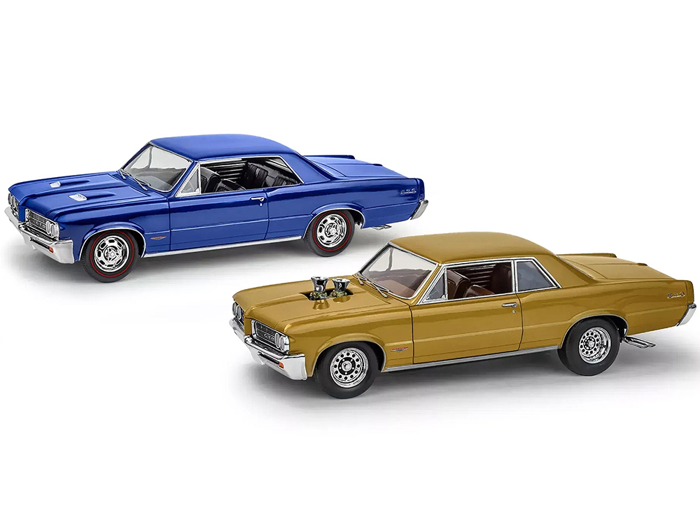 Level 4 Model Kit 1964 Pontiac GTO 2-in-1 Kit 1/24 Scale Model by