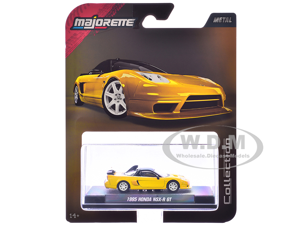 1995 Honda NSX-R GT RHD (Right Hand Drive) Yellow with Black Top
