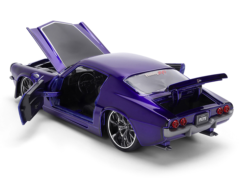 1971 Chevrolet Camaro Z/28 Purple Metallic with Black Hood