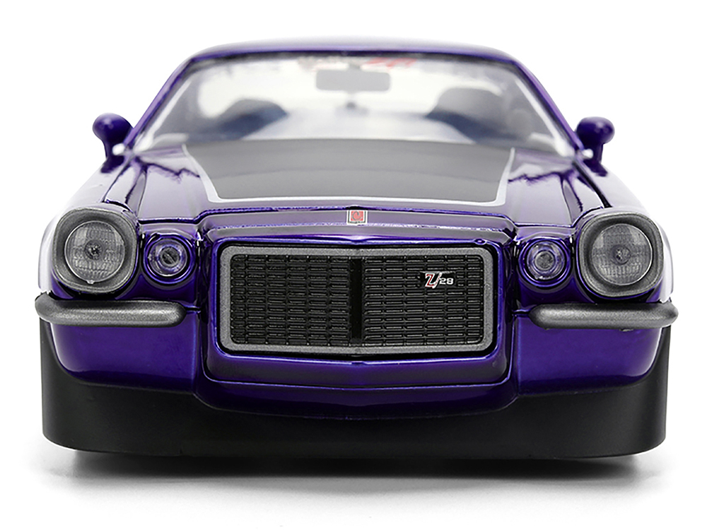 1971 Chevrolet Camaro Z/28 Purple Metallic with Black Hood