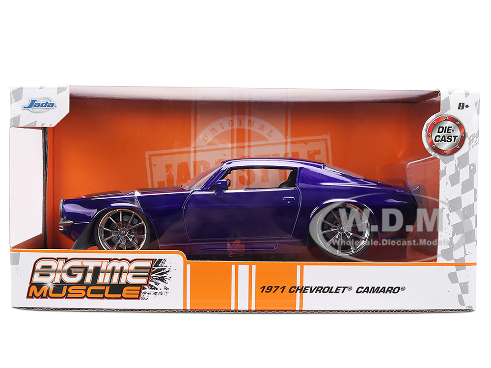 1971 Chevrolet Camaro Z/28 Purple Metallic with Black Hood