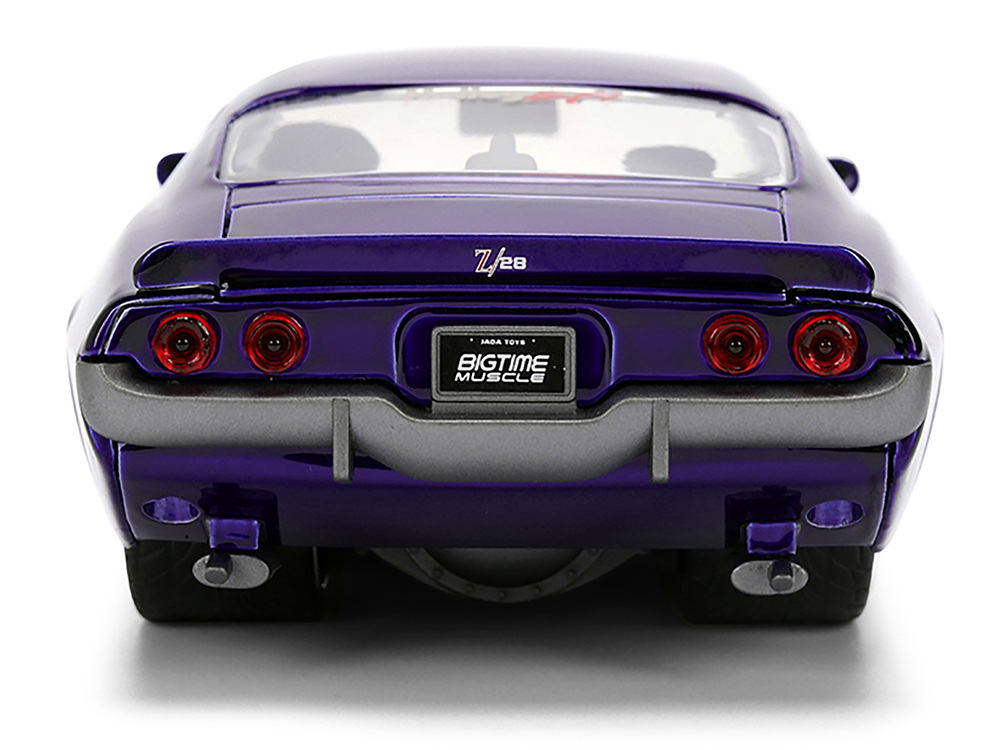 1971 Chevrolet Camaro Z/28 Purple Metallic with Black Hood