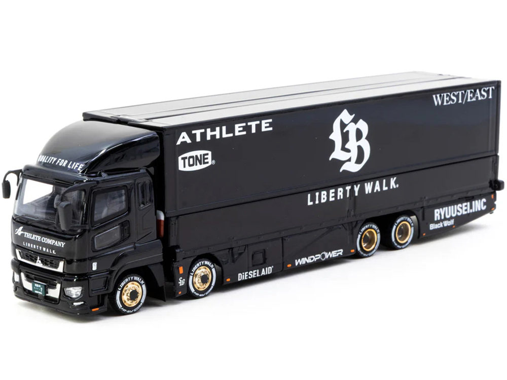 ミニカー TARMAC 1/64 LBWK Truck Mitsubishi Fuso Mitsubishi Fuso Super Great Truck RHD (Right Hand Drive) with