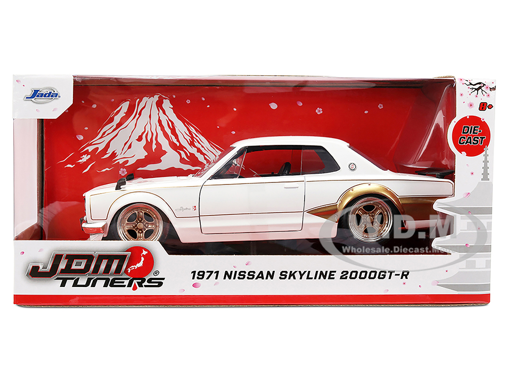 1971 Nissan Skyline 2000GT-R RHD (Right Hand Drive) White with