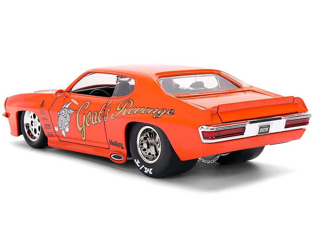 オレンジ GTO ミニカー 1971 Pontiac GTO 