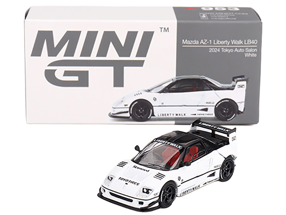 Mazda AZ-1 Liberty Walk LB40 RHD (Right Hand Drive) White with