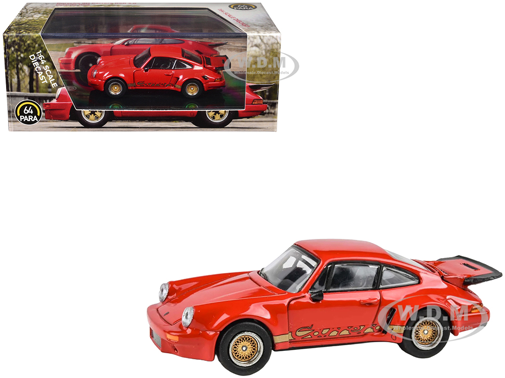 Porsche 911 Carrera RSR 3.0 Guards Red with Gold Stripes and