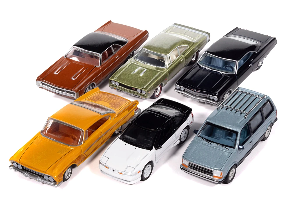 Auto World Premium 2025 Release 2 Set A of 6 pieces 1/64 Diecast
