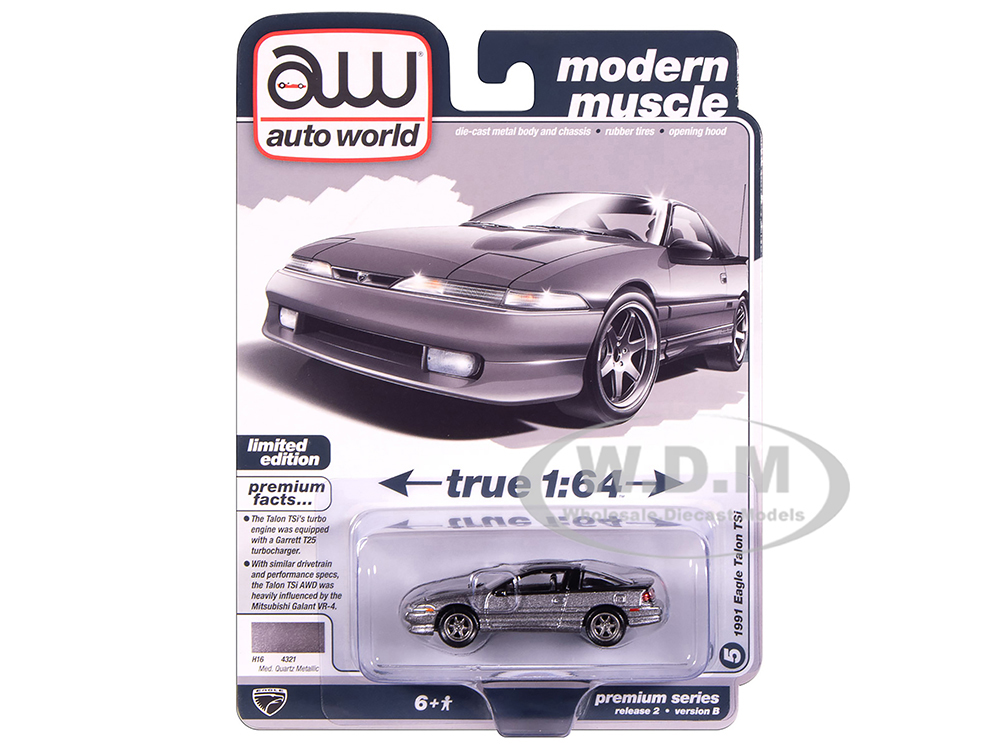1991 Eagle Talon TSi Medium Quartz Metallic with Black Top 
