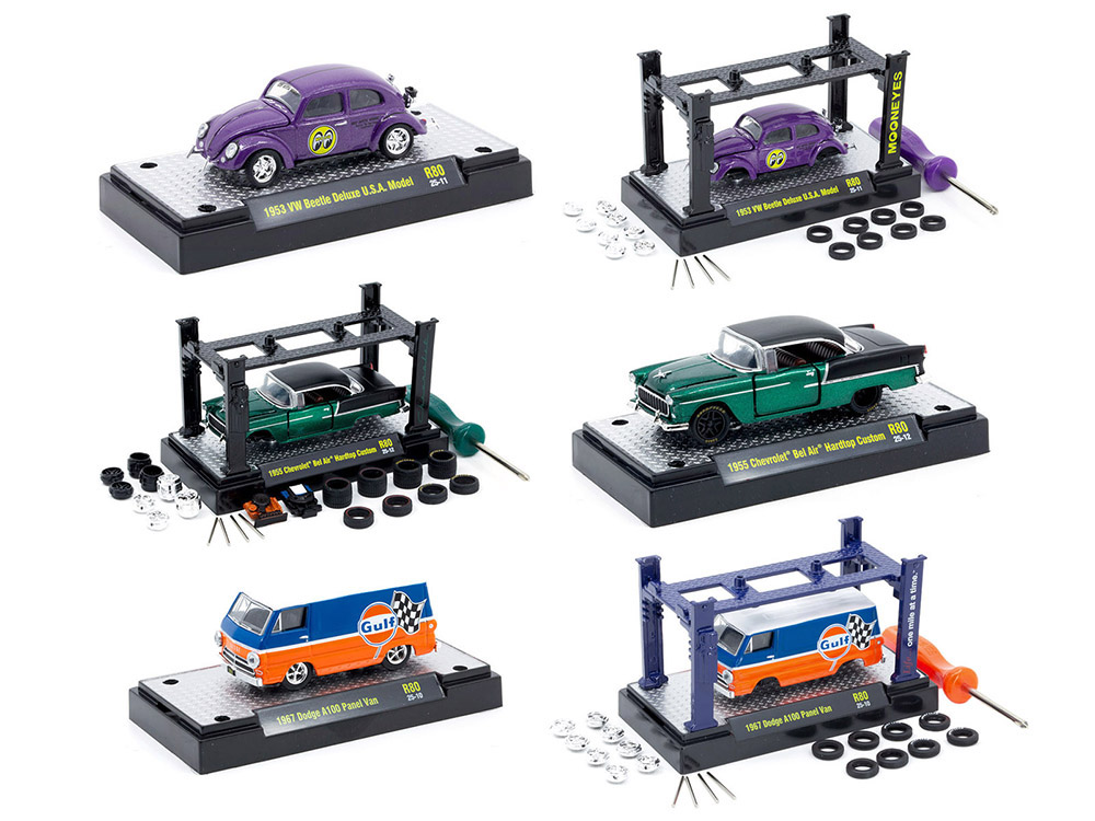 M2 Machinesミニカー3台セット！！ Model Kit 3 piece Car Set Release 80 Limited Edition to 9600