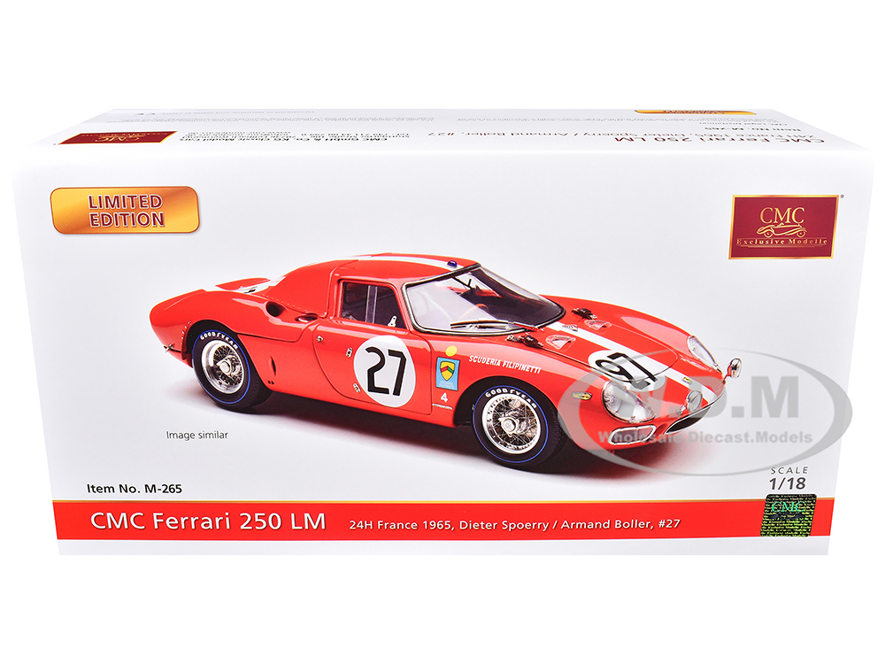 Ferrari 250 LM RHD (Right Hand Drive) #27 Dieter Spoerry - Armand