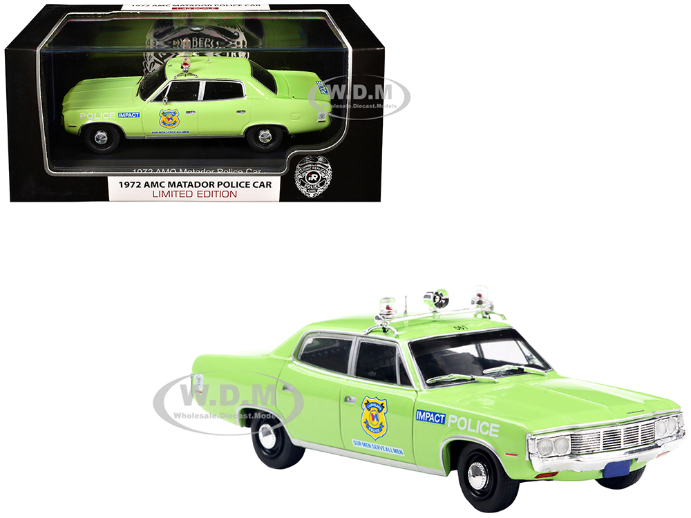 GREEN LIGHT グリーンライト HOT ポリスカー POLICE ３台 1972 AMC Matador Police Car 