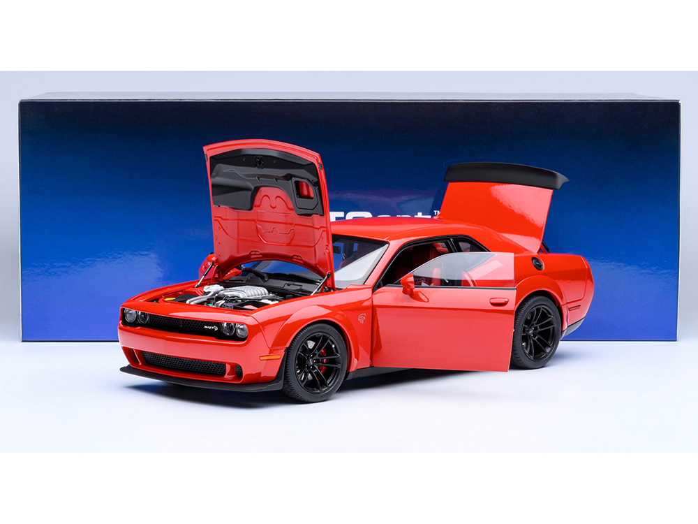 2022 Dodge Challenger SRT Jailbreak Torred with Red Interior 1/18