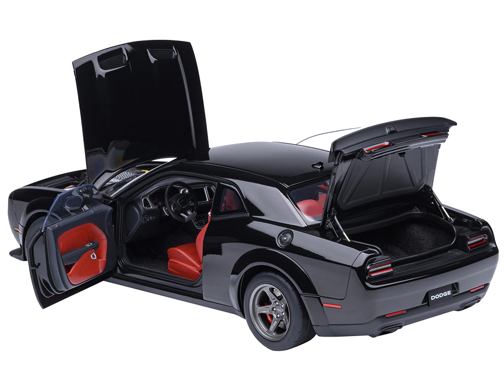 2023 Dodge Challenger SRT Super Stock Pitch Black with Red