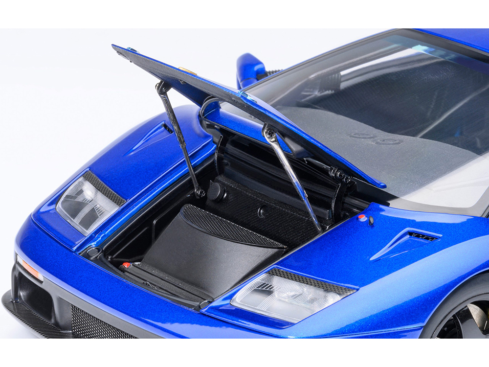 Lamborghini Diablo GTR Monterey Blue Metallic 1/18 Model Car by