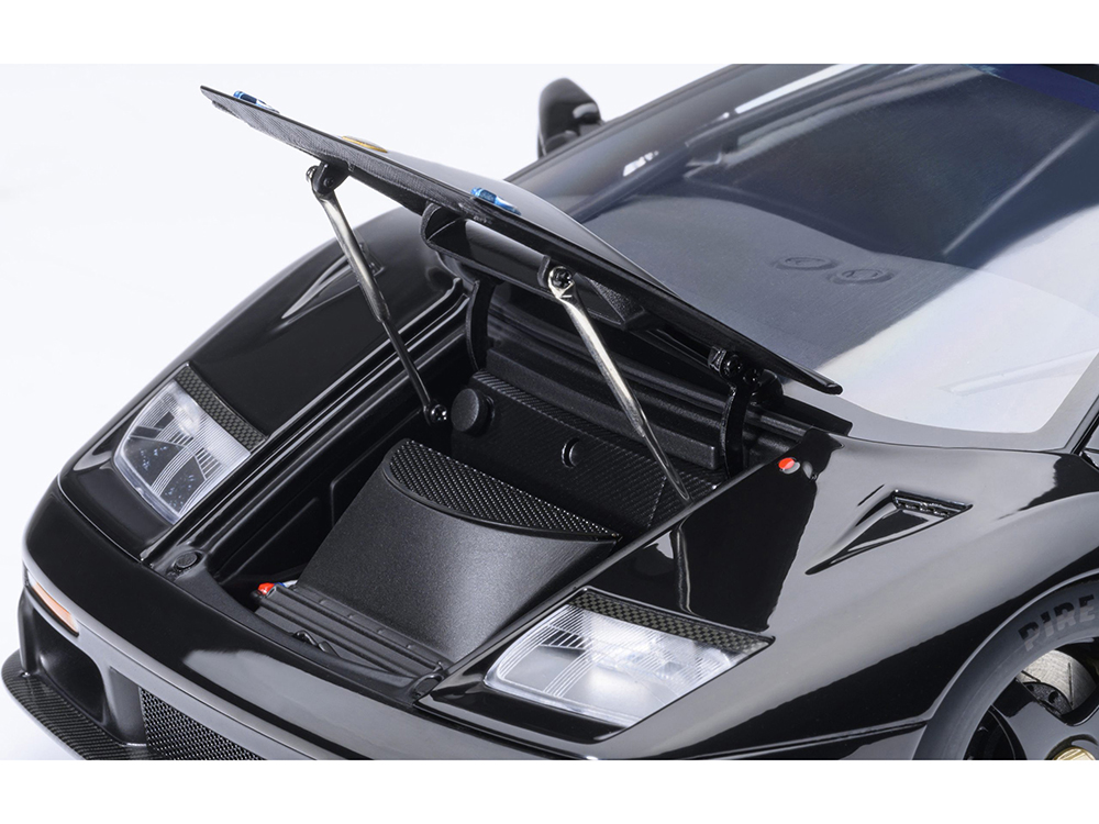 Lamborghini Diablo GTR Deep Black 1/18 Model Car by Autoart
