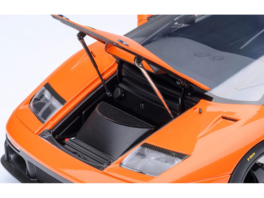 Lamborghini Diablo GTR Arancio Ishtar Orange 1/18 Model Car by Autoart