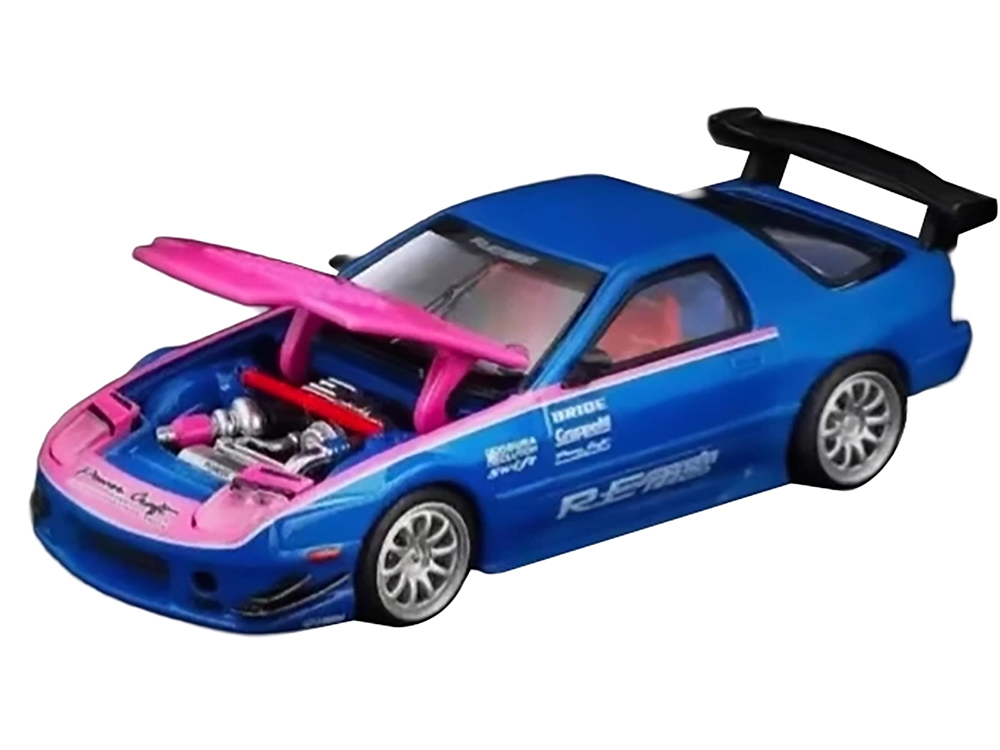 Mazda RX7 (FC3S) RE Amemiya RHD (Right Hand Drive) Blue Metallic