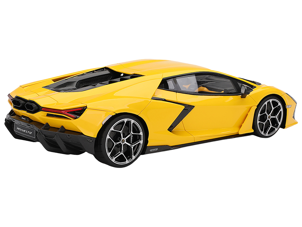 Lamborghini Revuelto Giallo (Yellow) 1/18 Model Car by Top Speed