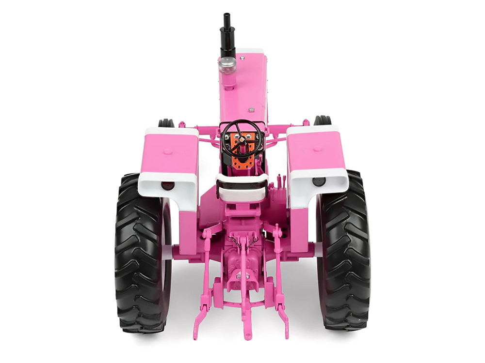 Oliver 1755 Open Station Wide Front Tractor Pink 