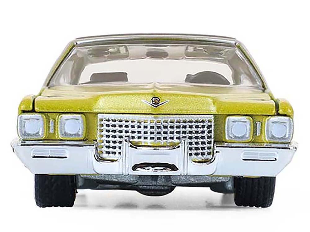1971 Cadillac Sedan Deville Lowrider Gold Metallic with Black Top