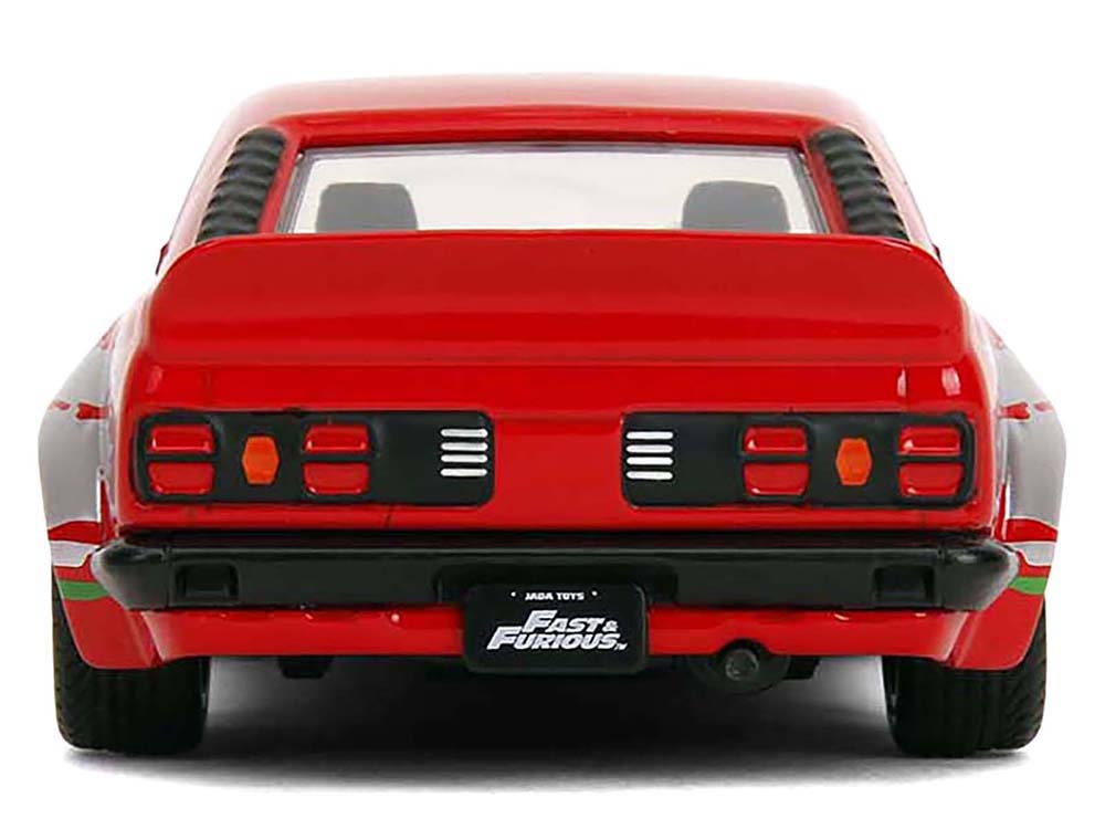 1974 Mazda RX-3 Red with Graphics 