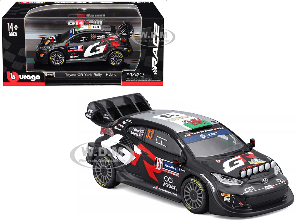 Toyota GR Yaris Rally1 Hybrid #33 Elfyn Evans - Scott Martin