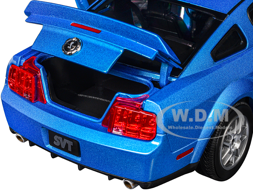 2007 Ford Shelby GT500 Windveil Blue Metallic 