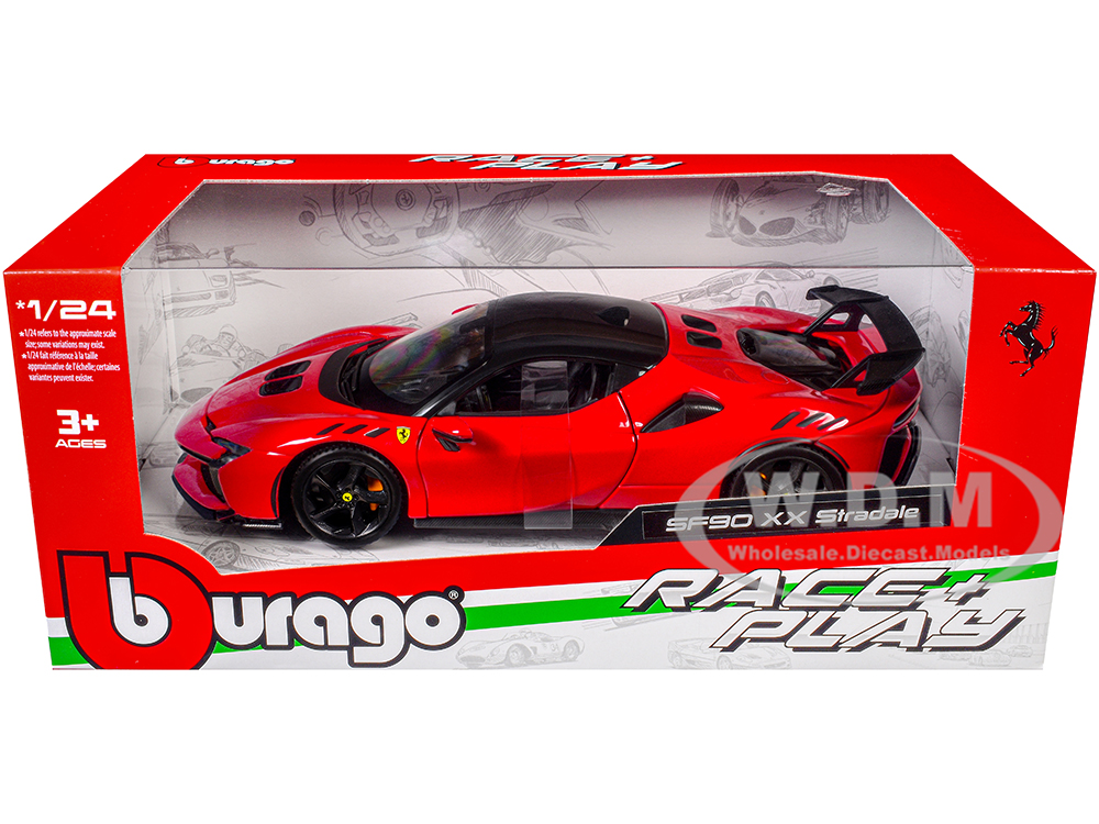 Ferrari SF90 XX Stradale Red with Black Top 