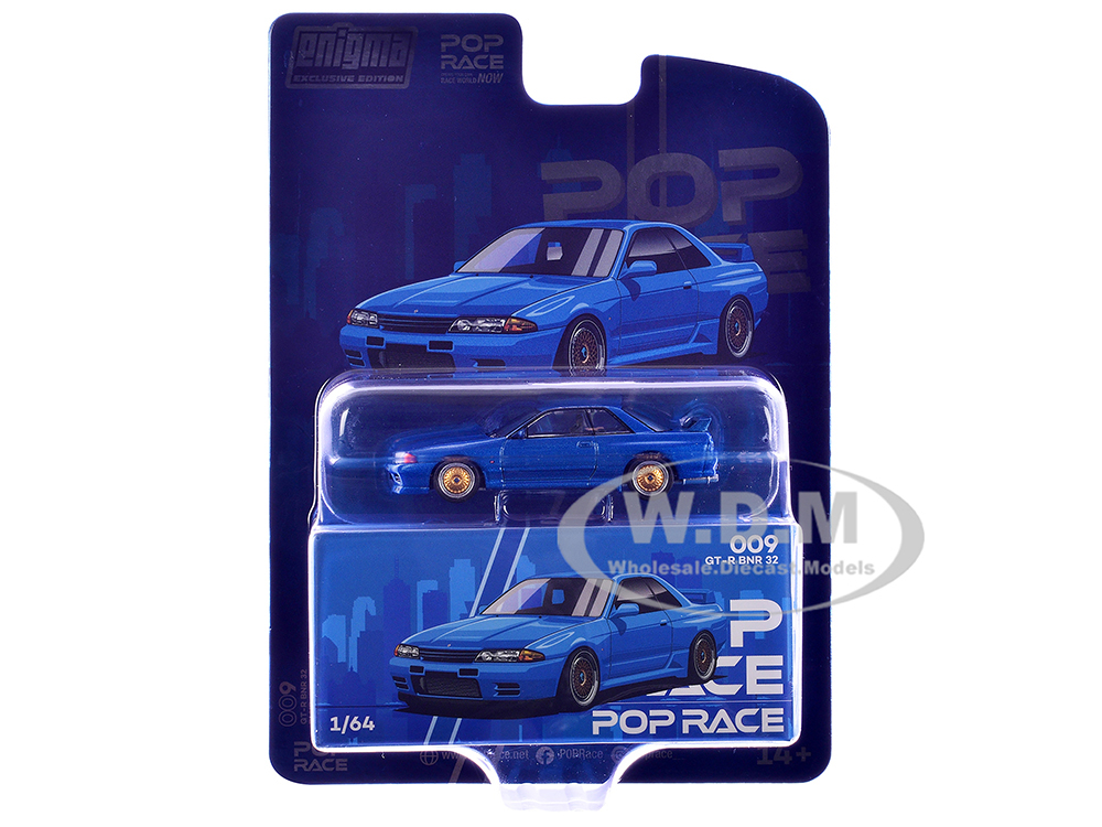 Skyline GT-R BNR32 RHD (Right Hand Drive) Blue Metallic 