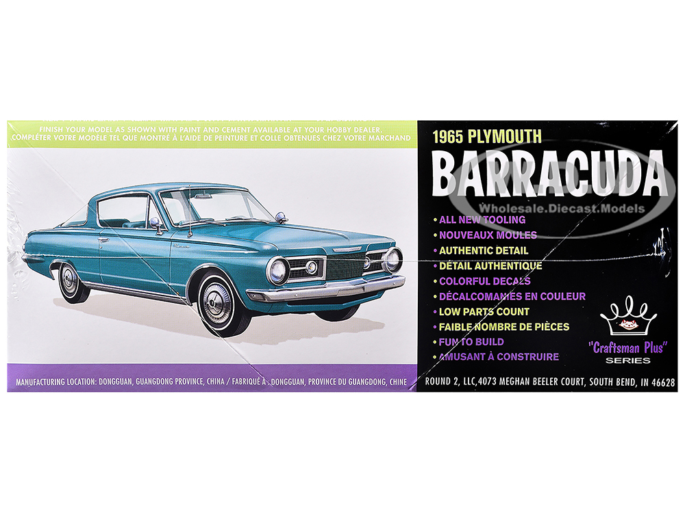 Skill 2 Model Kit 1965 Plymouth Barracuda 
