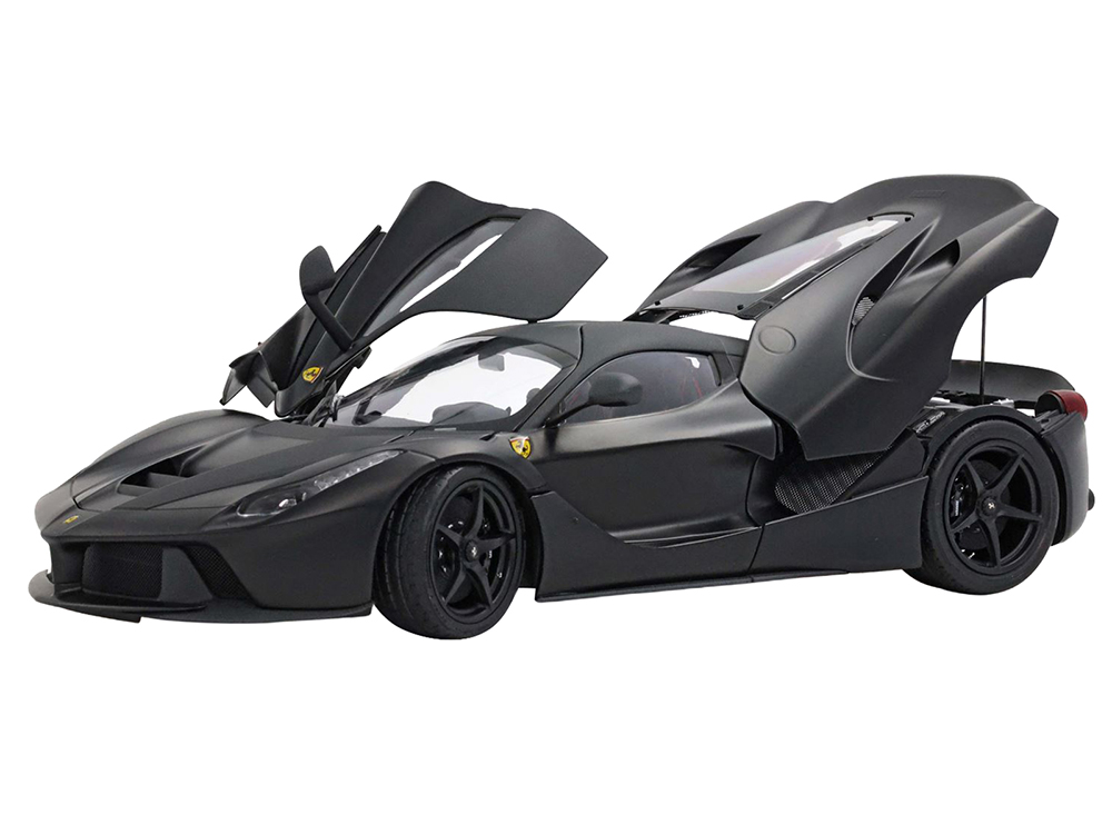 Ferrari LaFerrari Matt Black With Display Case Limited Edition to