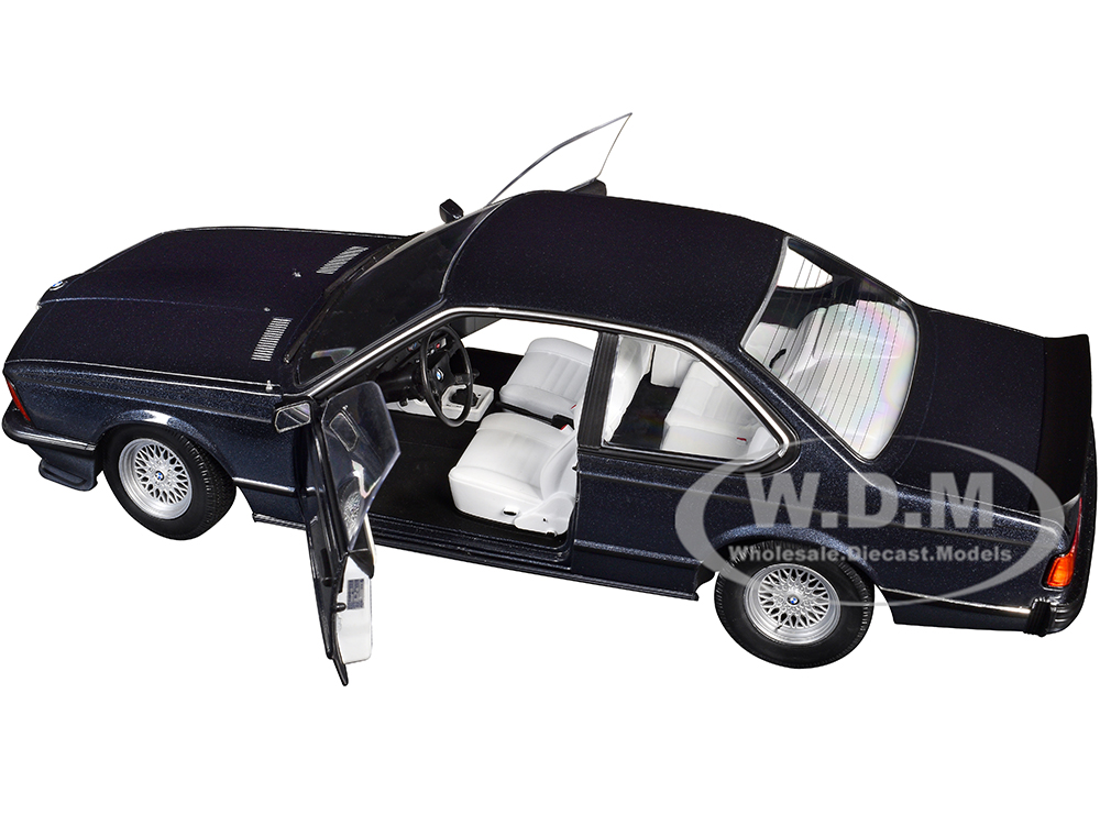 1984 BMW 635 CSI (E24) Macau Blue Metallic with White Interior 1