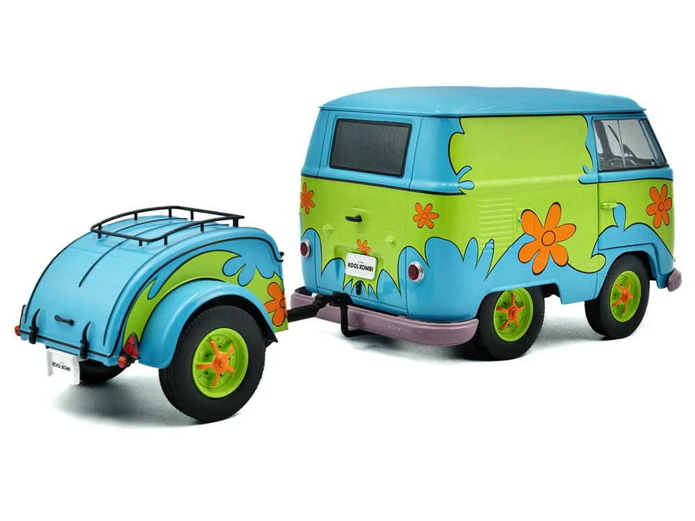 ソリド 1/18 VW T1 バン ゴーストハンターズ マシン トレーラー付き 2024 Volkswagen Kool Kombi Van with Trailer 