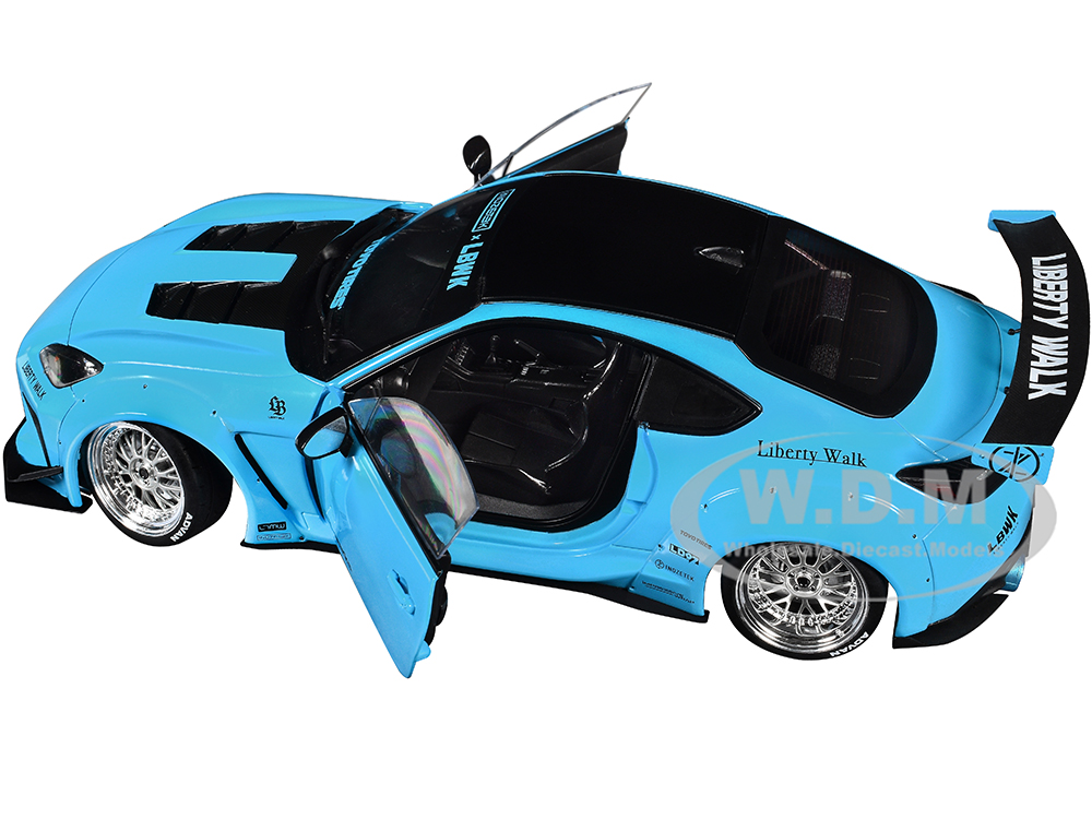 2024 Toyota GR86 LBWK Body Kit RHD (Right Hand Drive) Baby Blue