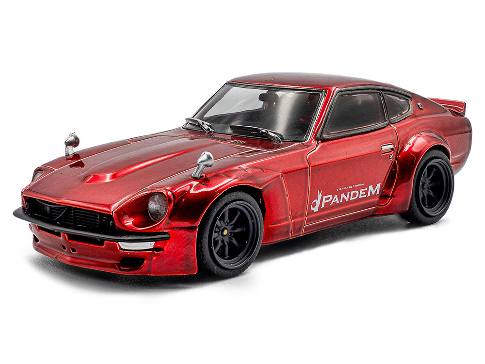 Socal MODEL CARS PANDEM 240Zクリアボディ　超希少 Datsun Pandem 240Z Red Metallic 1/43 Diecast Model Car by Solido