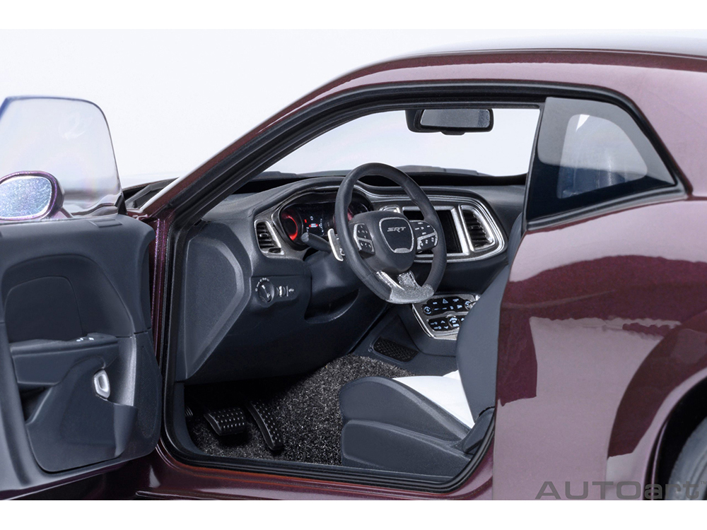 2022 Dodge Challenger SRT Jailbreak Hellraisin Purple with White