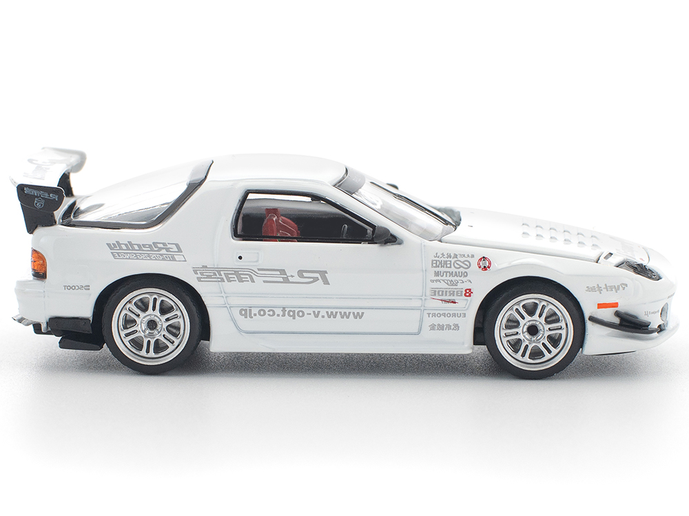 Mazda RX7 (FC3S) RE Amemiya RHD (Right Hand Drive) White 1/64
