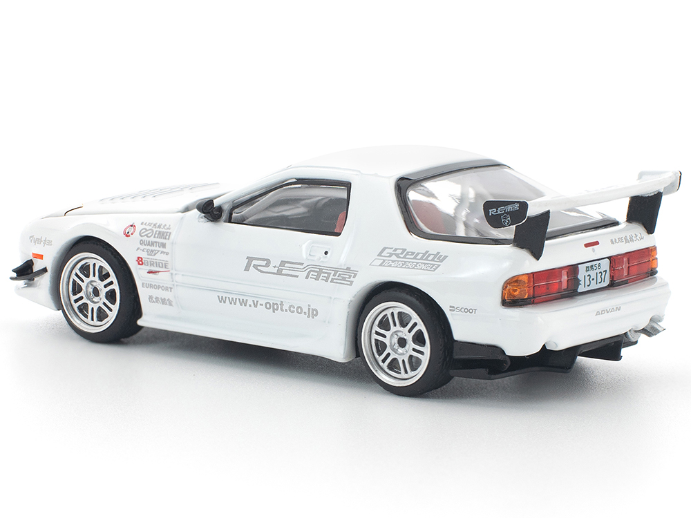 Mazda RX7 (FC3S) RE Amemiya RHD (Right Hand Drive) White 1/64