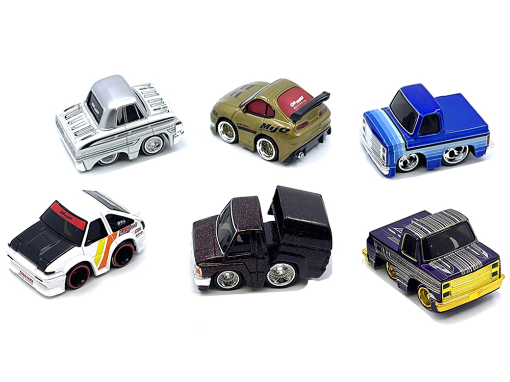 Mijo Exclusives Series MJ1 Set of 6 Pieces Diecast Model Cars by