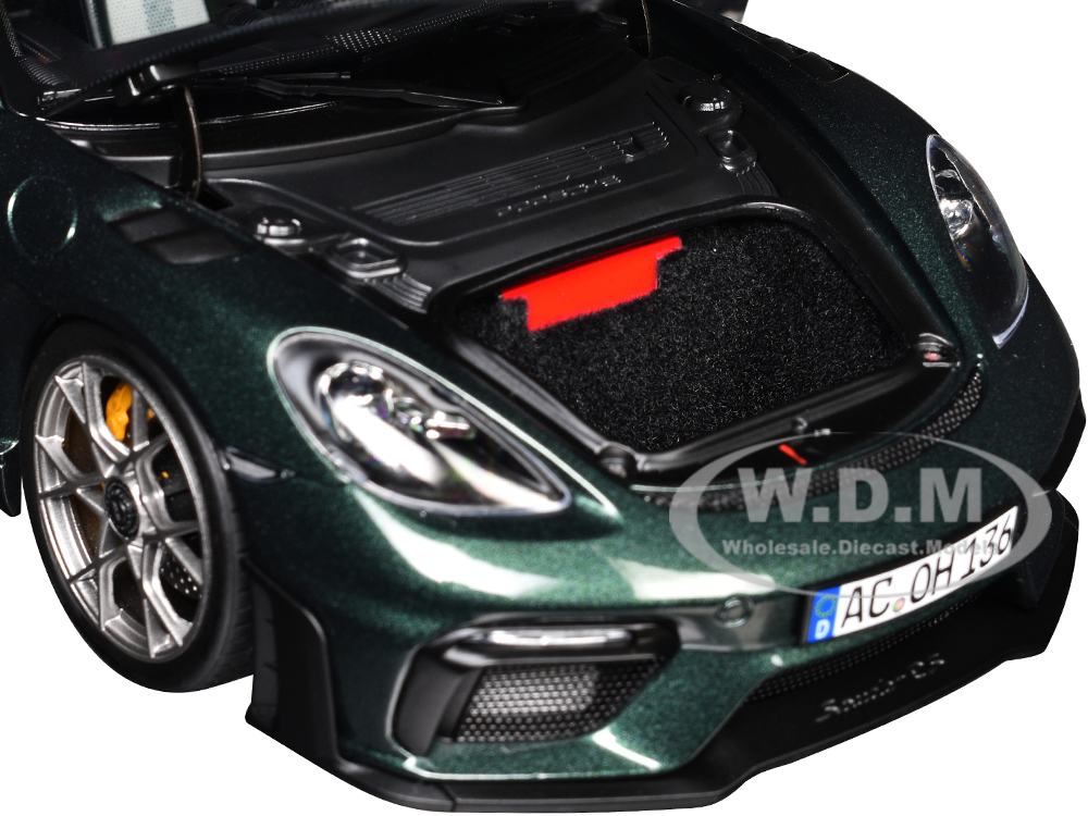 2023 Porsche 718 Spyder RS Weissach Pack Forest Green Metallic