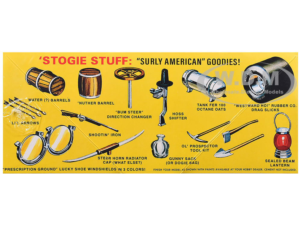 Skill 2 Model Kit Li'l Stogie Show Rod Death Valley Dragger Wagon