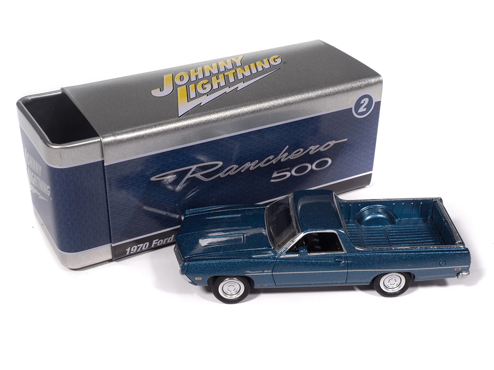 Johnny Lightning Collector's Tin 2025 Set of 6 Cars Release 3