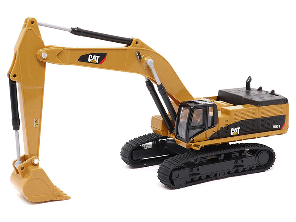 CAT 385C L 油圧ショベル 1/64 CAT Caterpillar 385C L Hydraulic Excavator Yellow 1/64 Diecast
