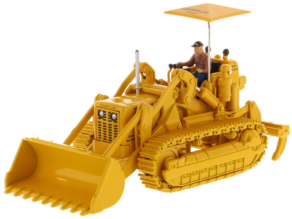 CAT Caterpillar 977D Traxcavator Yellow with Operator 