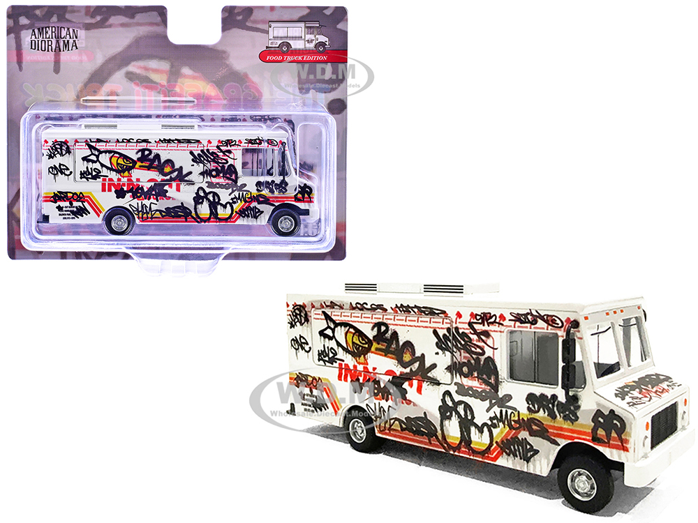 AMERICAN DIORAMA フードトラックミニカー　セット Food Truck 