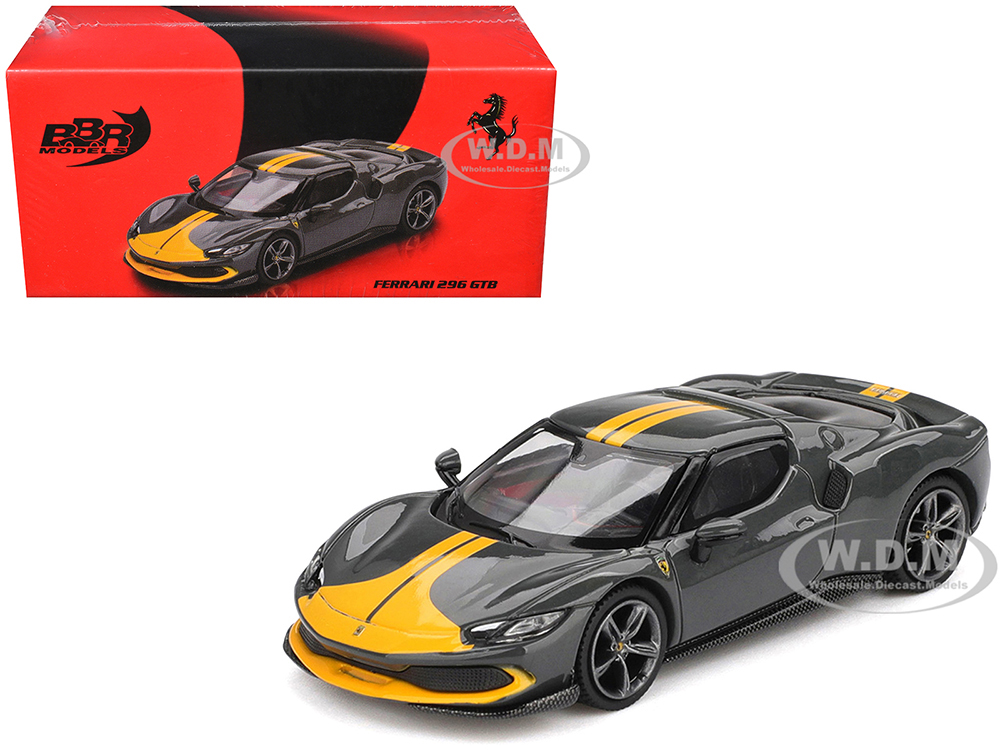 Ferrari 296 GTB Assetto Fiorano Grigio Scuro (Dark Gray) with