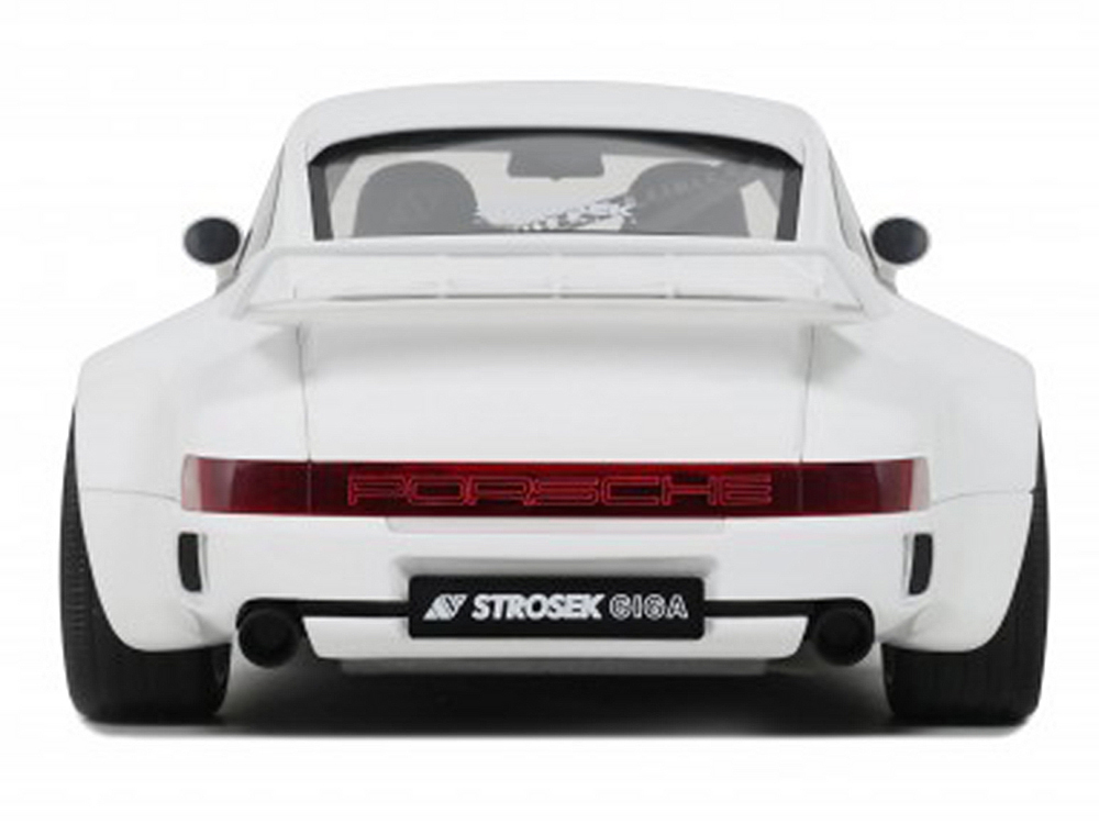 2024 Strosek GIGA (Porsche 911) White 1/18 Model Car by GT Spirit
