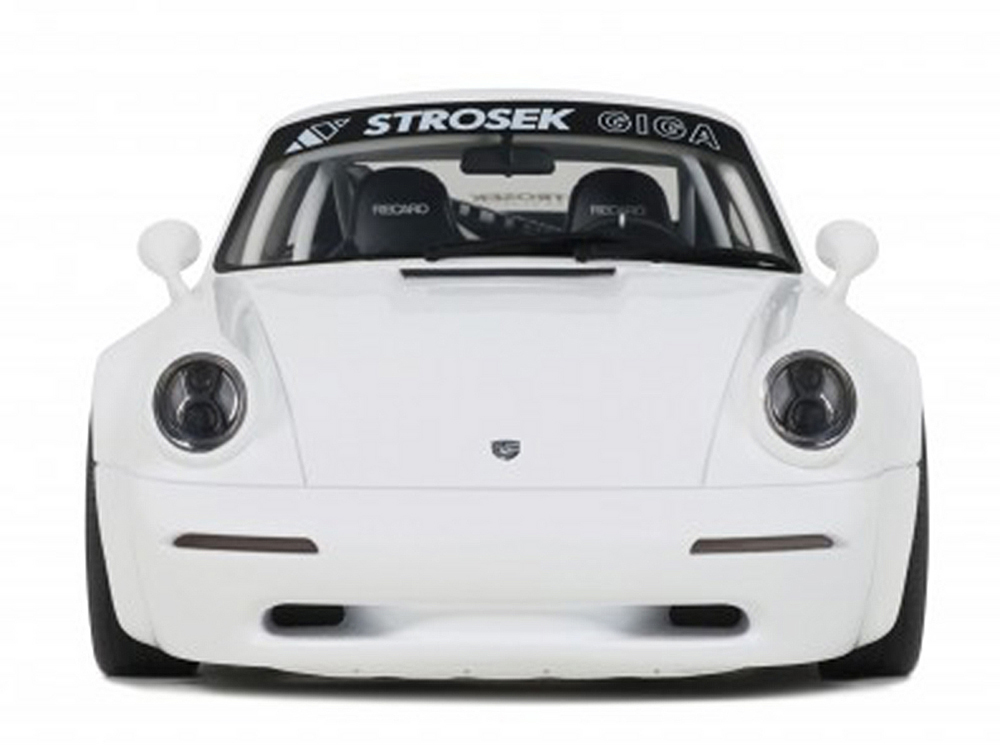 2024 Strosek GIGA (Porsche 911) White 1/18 Model Car by GT Spirit