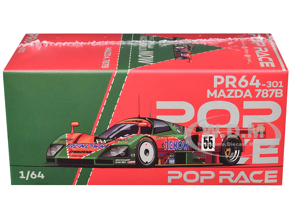 Mazda 787B #55 Johnny Herbert - Volker Weidler - Bertrand Gachot